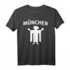 München Wappen Shirt - Lustiges Münchner Fußball T-Shirt als Geschenk für Fans, Weihnachten & Geburtstag