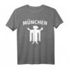München Wappen Shirt - Lustiges Münchner Fußball T-Shirt als Geschenk für Fans, Weihnachten & Geburtstag