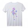 Fußball Mädchen Fußballerin Damen T-Shirt - Perfektes Geschenk für junge Fußballfans, Spielerinnen & Vereinsmitglieder