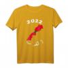 Marokko-Fans Team Fußball T-Shirt mit Flagge und Grenze - Supporter-Shirt für Marokko 2022 & Geburtstagsgeschenk