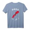 Marokko-Fans Team Fußball T-Shirt mit Flagge und Grenze - Supporter-Shirt für Marokko 2022 & Geburtstagsgeschenk