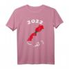 Marokko-Fans Team Fußball T-Shirt mit Flagge und Grenze - Supporter-Shirt für Marokko 2022 & Geburtstagsgeschenk