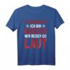 Ich schreie nicht, ich bin Trainer - Lustiges Fußball, Volleyball, Tennis Coach T-Shirt als Geschenkidee für Trainer & Coaches