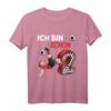 Kinder 2. Geburtstag Junge Fußball T-Shirt – Originelles Geschenk für kleine Fußballer, perfekt für Geburtstag & Feierlichkeiten