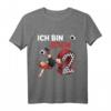 Kinder 2. Geburtstag Junge Fußball T-Shirt – Originelles Geschenk für kleine Fußballer, perfekt für Geburtstag & Feierlichkeiten