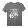 Frau spricht fließend Fußball - Lustiges Fußballerin T-Shirt mit Spruch, perfektes Geschenk für Frauen, Fußballfans & Geburtstags- oder Weihnachtsgeschenk