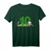 Kinder 10. Geburtstag T-Shirt für Jungen - Cooles Fußball Outfit für die Geburtstagsparty, Fußballfan & kleine Fußballspieler