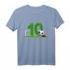 Kinder 10. Geburtstag T-Shirt für Jungen - Cooles Fußball Outfit für die Geburtstagsparty, Fußballfan & kleine Fußballspieler