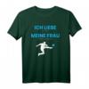 Herren T-Shirt 'Ich Liebe es Wenn Meine Frau Mich Fussball Schauen Lässt' – Lustiges Geschenk für Fußballfans, Ehemänner & Trainer zum Geburtstag oder Weihnachten