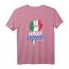 Italien Forza Azzurri Fußball T-Shirt mit Nationalflagge – Perfektes Geschenk für Fans der italienischen Nationalmannschaft