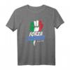 Italien Forza Azzurri Fußball T-Shirt mit Nationalflagge – Perfektes Geschenk für Fans der italienischen Nationalmannschaft
