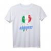 Italien Forza Azzurri Fußball T-Shirt mit Nationalflagge – Perfektes Geschenk für Fans der italienischen Nationalmannschaft