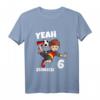 Kinder Jungen 6. Geburtstag T-Shirt - Fußball Motiv mit Deutschland Trikot, Perfektes Geburtstagsgeschenk für kleine Fußballfans