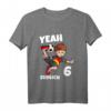 Kinder Jungen 6. Geburtstag T-Shirt - Fußball Motiv mit Deutschland Trikot, Perfektes Geburtstagsgeschenk für kleine Fußballfans
