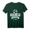 Sport Kind T-Shirt mit Fußballmotiv - Zum Fußball geboren & zur Schule gezwungen, klassisch geschnitten