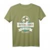 Sport Kind T-Shirt mit Fußballmotiv - Zum Fußball geboren & zur Schule gezwungen, klassisch geschnitten
