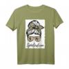 Spielerfrau mit Tarnfarben Haarband Fußballfrau T-Shirt – Perfektes Geschenk für fußballbegeisterte Frauen, Ehefrauen & Freundinnen zum Geburtstag, Weihnachten & Muttertag