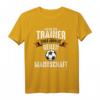 Ich Bin Der Trainer Ballsportart Fußball T-Shirt - Lustiges Geschenk für Fußballtrainer, Mannschaft und Fans zu Geburtstag, Weihnachten & mehr