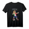 Dabbing Fußball Mädchen mit Italien Trikot - Kinder Italia T-Shirt für Fußballfans, Geburtstagsgeschenk & Fanartikel