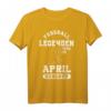 Fußball Spieler Legende April Geburtstagsshirt für Jungen & Männer – Perfektes Fußball Geburtstag Outfit für Kinder, Jugendliche, Onkel & Väter