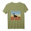 Lustiges Fußball Spruch T-Shirt 'Hinten kackt die Ente' – Perfektes Geschenk für Fußballfans zu Weihnachten & Geburtstag