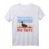 Lustiges Fußball Spruch T-Shirt 'Hinten kackt die Ente' – Perfektes Geschenk für Fußballfans zu Weihnachten & Geburtstag