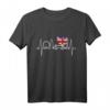 London Skyline Herzschlag UK Flagge T-Shirt – Für Fans, Besucher & Liebhaber der britischen Hauptstadt
