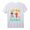 Ich Bin 1. Klasse T-Shirt für Jungen - Lustiges Einschulungsmotiv für den Schulbeginn & Kindergartenabschluss