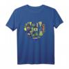 Brasilien Herzschlag Fußball Strand Flagge T-Shirt – Kulturelle Erinnerung für Reisende, Fußballfans & Strandurlauber