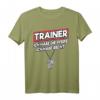 Handballtrainer Tennis Trainer Spruch Coach Fitnesstrainer T-Shirt – Lustiges Trainer-Shirt für Fußball, Volleyball, Schwimmen & mehr