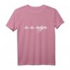 Herzschlag EKG Fußball T-Shirt – Perfektes Geschenk für Fußballspieler, Trainer und Fans zu Weihnachten & Geburtstag