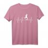 Fußball Herzschlag T-Shirt – Originelles Geschenk für Fußballer, Fans & Teams für Geburtstag, Weihnachten & Freizeit