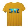 Taucher T-Shirt - DIVE Tauchen Urlaub Ozean Shirt als Geschenk für Meeresliebhaber und Tauchfans