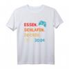 2004 Geboren 20. Geburtstag Gamer T-Shirt für Damen und Herren mit Retro Gaming Controller - Perfektes Outfit für die Geburtstagsparty