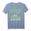 Gärtner Achtung Maschine Bei der Arbeit Rasenmäher Gärtnerei T-Shirt – Perfekt für Hobbygärtner & Gartenliebhaber zu Weihnachten & Geburtstag