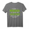 Der Mörder ist immer der Gärtner T-Shirt – Lustiges Garten Outfit für Hobby-Gärtner, Rentner & Gartenfreunde als Vatertagsgeschenk