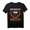 Herren Grill & Barbecue Spruch T-Shirt | Lustiges BBQ Mir Reichts Ich Geh Grillen Geschenk für Männer, Väter & Opa