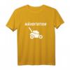 MÄHDITATION Lustiges Rasenmäher T-Shirt für Gärtner, Hobbygärtner & Landschaftsgärtner – Perfektes Geschenk für Gartenarbeit und Rasenpflege