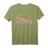 Mama Niedliche Blumen Gartenarbeit T-Shirt – Klassisch geschnitten, perfekt für Gärtnerinnen und Blumenliebhaberinnen