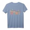 Mama Niedliche Blumen Gartenarbeit T-Shirt – Klassisch geschnitten, perfekt für Gärtnerinnen und Blumenliebhaberinnen