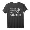 Herren Mähroboter Rasenmähroboter T-Shirt - Für Hobbygärtner & Gartenliebhaber mit Humor