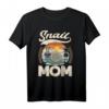 Schnecke Mama Gartenarbeit T-Shirt – Bequemes, lustiges Gartenshirt für Gartenliebhaberinnen und Mütter