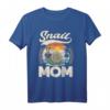 Schnecke Mama Gartenarbeit T-Shirt – Bequemes, lustiges Gartenshirt für Gartenliebhaberinnen und Mütter