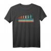 Lustiges Gärtner Evolution T-Shirt für Damen, Herren, Kinder – Witziges Gartenarbeit Motiv für Hobbygärtner & Gartenfreunde