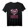Gartenprinzessin T-Shirt für Frauen – Lustiges Geschenk für Gärtnerinnen & Hobbygärtnerinnen mit Spruch