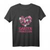 Gartenprinzessin T-Shirt für Frauen – Lustiges Geschenk für Gärtnerinnen & Hobbygärtnerinnen mit Spruch