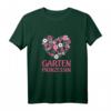 Gartenprinzessin T-Shirt für Frauen – Lustiges Geschenk für Gärtnerinnen & Hobbygärtnerinnen mit Spruch