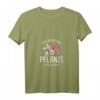 Damen Gärtnerin T-Shirt mit V-Ausschnitt - Lustiges Gartenmotiv 'Nur noch eine Pflanze versprochen' für Naturliebhaber und Hobbygärtnerinnen