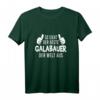 Galabauer Gartenbau Landschaftsbau T-Shirt mit Spruch – Klassisch geschnitten, doppelt genähter Saum, ideal für Kollegen im Garten- und Landschaftsbau