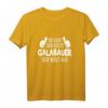 Galabauer Gartenbau Landschaftsbau T-Shirt mit Spruch – Klassisch geschnitten, doppelt genähter Saum, ideal für Kollegen im Garten- und Landschaftsbau